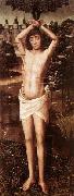 Master of the Saint Lucy Legend St Sebastian oil